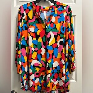 Bright color tunic! New! Never worn!